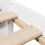 VidaXL vidaXL Bed Frame with Headboard White 75x190 cm Small Single Solid Wood Pine 10