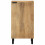 VidaXL vidaXL Sideboard Brown 40x33x75 cm Solid Wood Mango cabinet cupboard highboard 3