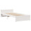 VidaXL vidaXL Bed Frame with Headboard Bed White 90x190 cm Single Solid Wood Pine 5