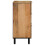 VidaXL vidaXL Sideboards 2 pcs Brown 60x33x75 cm Solid Wood Mango cabinet cupboard 5