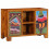 VidaXL vidaXL Sideboard Multicolour 90x35x60 Solid Wood Acacia cabinet cupboard 2