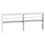 VidaXL vidaXL Bed Frame without Mattress Bed Base White 200x200 cm Solid Wood Pine 6