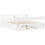 VidaXL vidaXL Bed Frame without Mattress Bed Base White 200x200 cm Solid Wood Pine 3