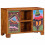 VidaXL vidaXL Sideboard Multicolour 90x35x60 Solid Wood Acacia cabinet cupboard 3
