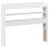 VidaXL vidaXL Bed Frame with Headboard White 75x190 cm Small Single Solid Wood Pine 6