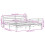 VidaXL vidaXL Bed Frame with Headboard Bed 180x200 cm Super King Solid Wood Pine 4