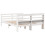 VidaXL vidaXL Bed Frame with Headboard White 150x200 cm King Size Solid Wood Pine 8