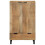 VidaXL vidaXL Highboard Brown 60x33x100 cm Solid Wood Mango side cabinet 3
