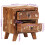 VidaXL vidaXL Bedside Cabinet 2 pcs 40x32x46 cm Solid Wood Reclaimed bedside table 4
