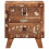 VidaXL vidaXL Bedside Cabinet 2 pcs 40x32x46 cm Solid Wood Reclaimed bedside table 2