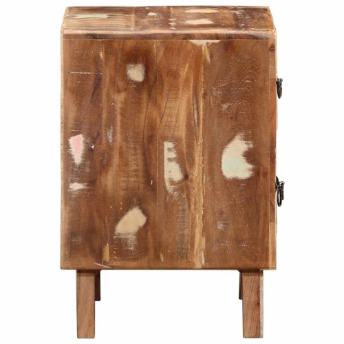 VidaXL vidaXL Bedside Cabinet 2 pcs 40x32x46 cm Solid Wood Reclaimed bedside table 2
