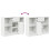 VidaXL vidaXL Sideboard with Drawer White 101x35x76 cm Engineered Wood 9