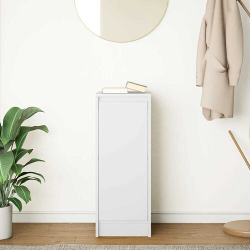 VidaXL vidaXL Sideboard White 29.5x34x76 cm Engineered Wood storage cabinet 2