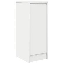 vidaXL Sideboard White 29.5x34x76 cm Engineered Wood storage cabinet