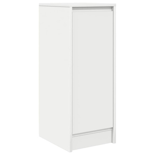 VidaXL vidaXL Sideboard White 29.5x34x76 cm Engineered Wood storage cabinet 1