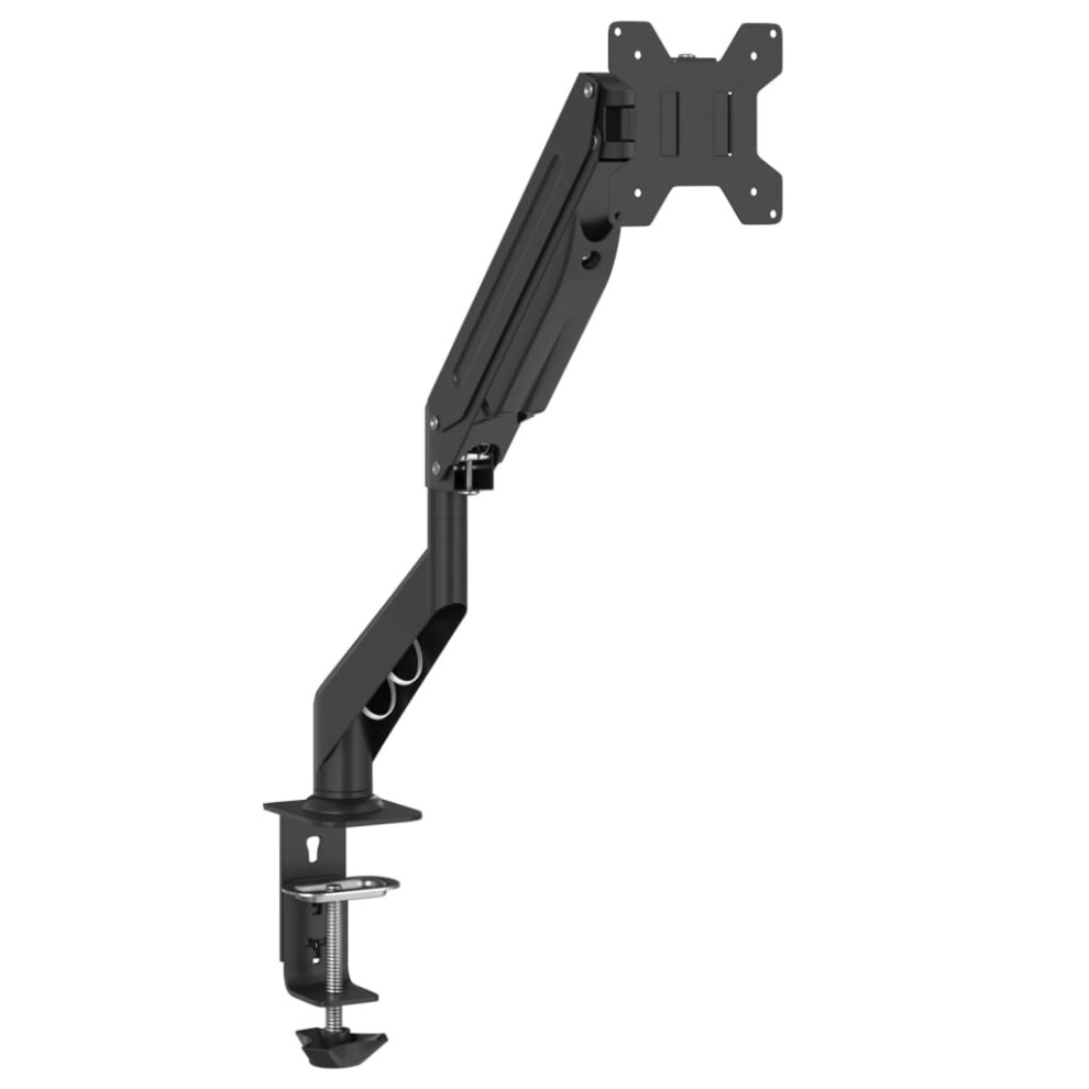 Vidaxl Single Monitor Arm For Max 27 Inch Screen Gas Spring Monitor Stand 10 Kg