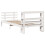 VidaXL vidaXL Bed Frame with Headboard White 75x190 cm Small Single Solid Wood Pine 8