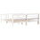 VidaXL vidaXL Bed Frame with Headboard Bed Base White 200x200 cm Solid Wood Pine 8