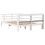 VidaXL vidaXL Bed Frame with Headboard Bed Base White 140x200 cm Solid Wood Pine 8