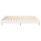 VidaXL vidaXL Bed Frame No Mattress White 200x200 cm Engineered Wood 6