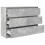 VidaXL vidaXL Sideboard Concrete Grey 100x35x76 cm - Engineered Wood Storage Cabinet (Code 3328501) 5