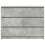 VidaXL vidaXL Sideboard Concrete Grey 100x35x76 cm - Engineered Wood Storage Cabinet (Code 3328501) 6