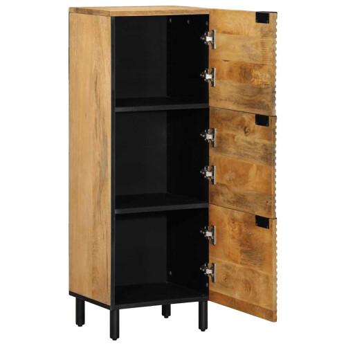 VidaXL vidaXL Highboard Brown 40x33x110 cm Solid Wood Mango side cabinet 1