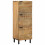 VidaXL vidaXL Highboard Brown 40x33x110 cm Solid Wood Mango side cabinet 1