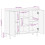 VidaXL vidaXL Sideboard Brown 90x33x75 cm Solid Wood Mango cabinet cupboard highboard 4