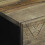 VidaXL vidaXL Bedside Cabinet Light Grey 40x33x46 cm Solid Wood Mango bedside table 7