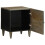 VidaXL vidaXL Bedside Cabinet Light Grey 40x33x46 cm Solid Wood Mango bedside table 2