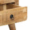 VidaXL vidaXL Bedside Cabinet 40x32x46 cm Solid Wood Rough Mango bedside table 7