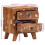 VidaXL vidaXL Bedside Cabinet 40x32x46 cm Solid Wood Reclaimed bedside table 4