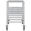 VidaXL vidaXL Tablettwagen mit 12 GN-Behältern 75x55x87 cm Edelstahl 6