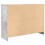 VidaXL vidaXL Sideboard with Drawer Concrete Grey 101x35x76 cm Engineered Wood 8