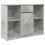 VidaXL vidaXL Sideboard with Drawer Concrete Grey 101x35x76 cm Engineered Wood 1