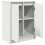 VidaXL vidaXL Sideboard White 57x34x76 cm Engineered Wood storage cabinet 5