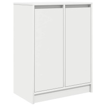 vidaXL Sideboard White 57x34x76 cm Engineered Wood storage cabinet