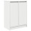 VidaXL vidaXL Sideboard White 57x34x76 cm Engineered Wood storage cabinet 1