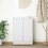 VidaXL vidaXL Sideboard White 57x34x76 cm Engineered Wood storage cabinet 3