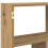 VidaXL vidaXL Wall Cube Shelf 12 Compartments Artisian Oak Engineered Wood 7