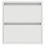 VidaXL vidaXL Wall-mounted Bedside Cabinets 2 pcs White 38x34x40 cm bedside table 7