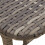 VidaXL vidaXL Gartentisch Klappbar Grau 90x51x75 cm Poly Rattan 9