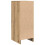 VidaXL vidaXL Sideboard Artisan-Eiche 29,5x34x76 cm Holzwerkstoff 8