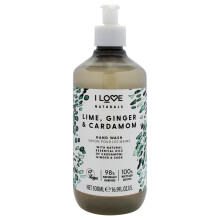 I Love Cosmetics Naturals Hand Wash - Lime-Ginger and Cardamon For Women 16.9 oz Hand Wash