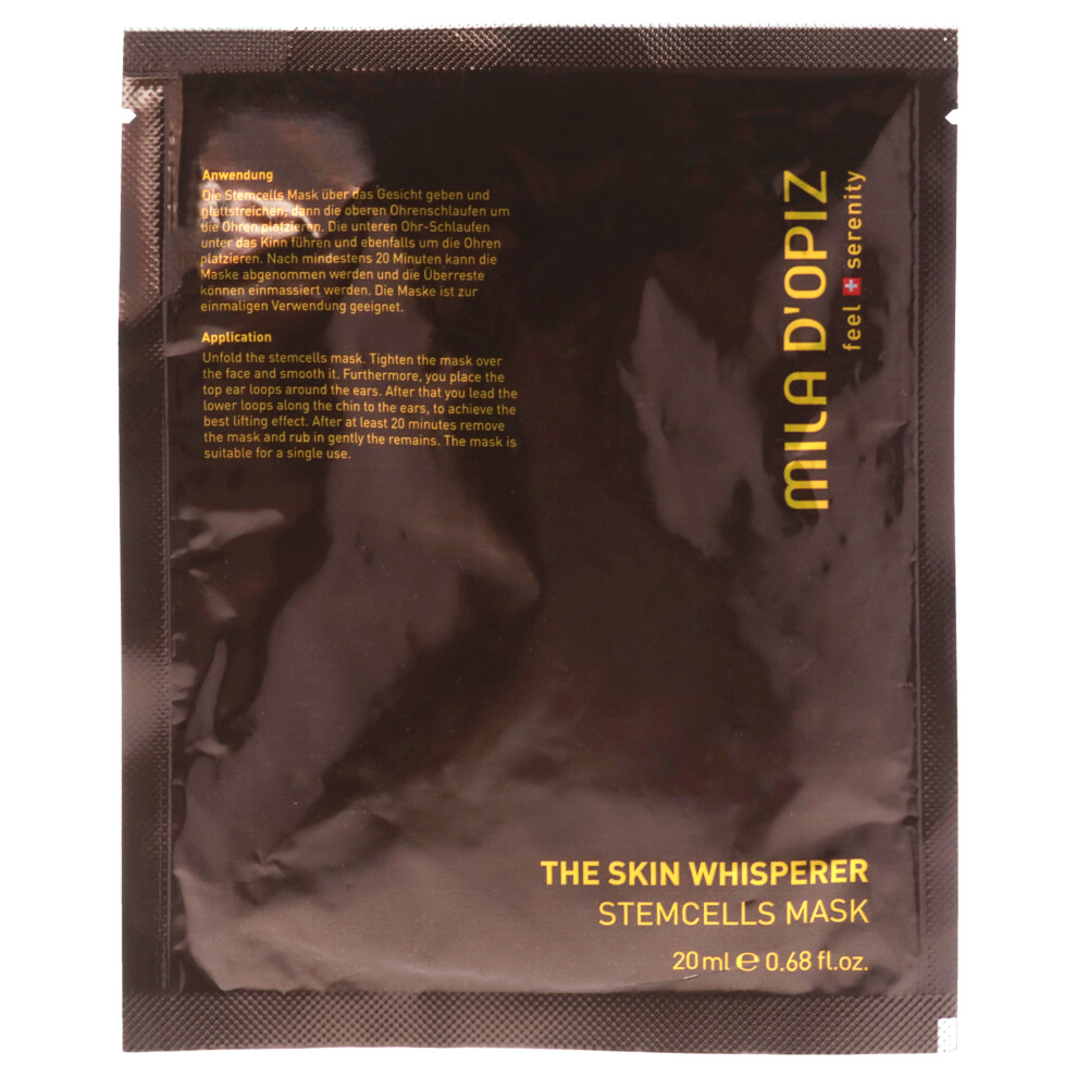 Mila D Opiz The Skin Whisperer Stem Cells Mask For Women 0.68 Oz Mask