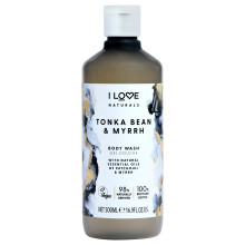 I Love Cosmetics Naturals Body Wash - Tonka Bean and Myrrh For Women 16.9 oz Body Wash