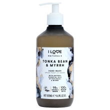 I Love Cosmetics Naturals Hand Wash - Tonka Bean and Myrrh For Women 16.9 oz Hand Wash