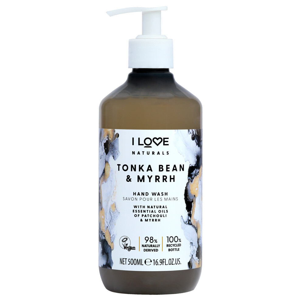 I Love Cosmetics Ltd I Love Cosmetics Naturals Hand Wash - Tonka Bean And Myrrh For Women 16.9 Oz Hand Wash