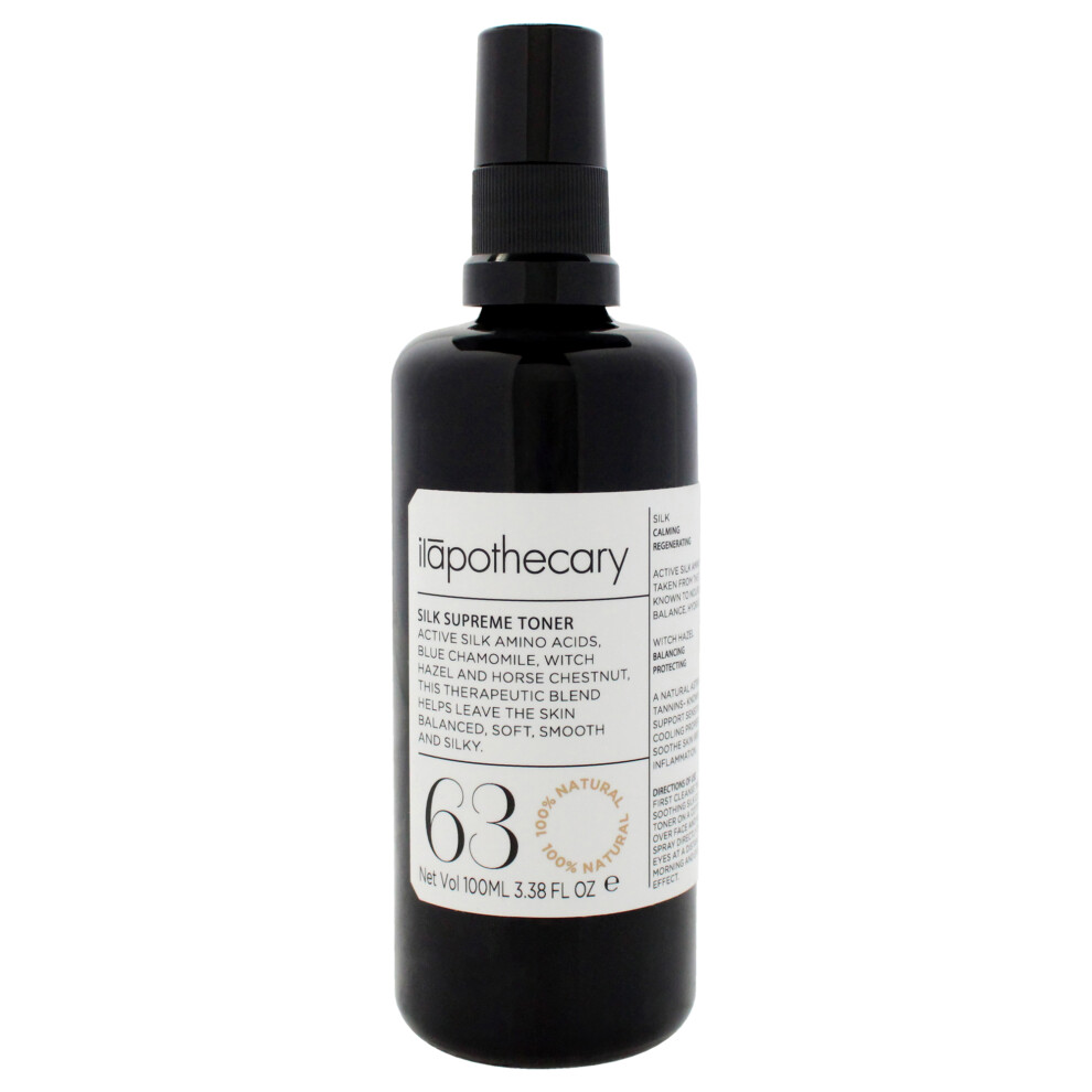 Ilapothecary Silk Supreme Toner For Unisex 3.38 Oz Toner